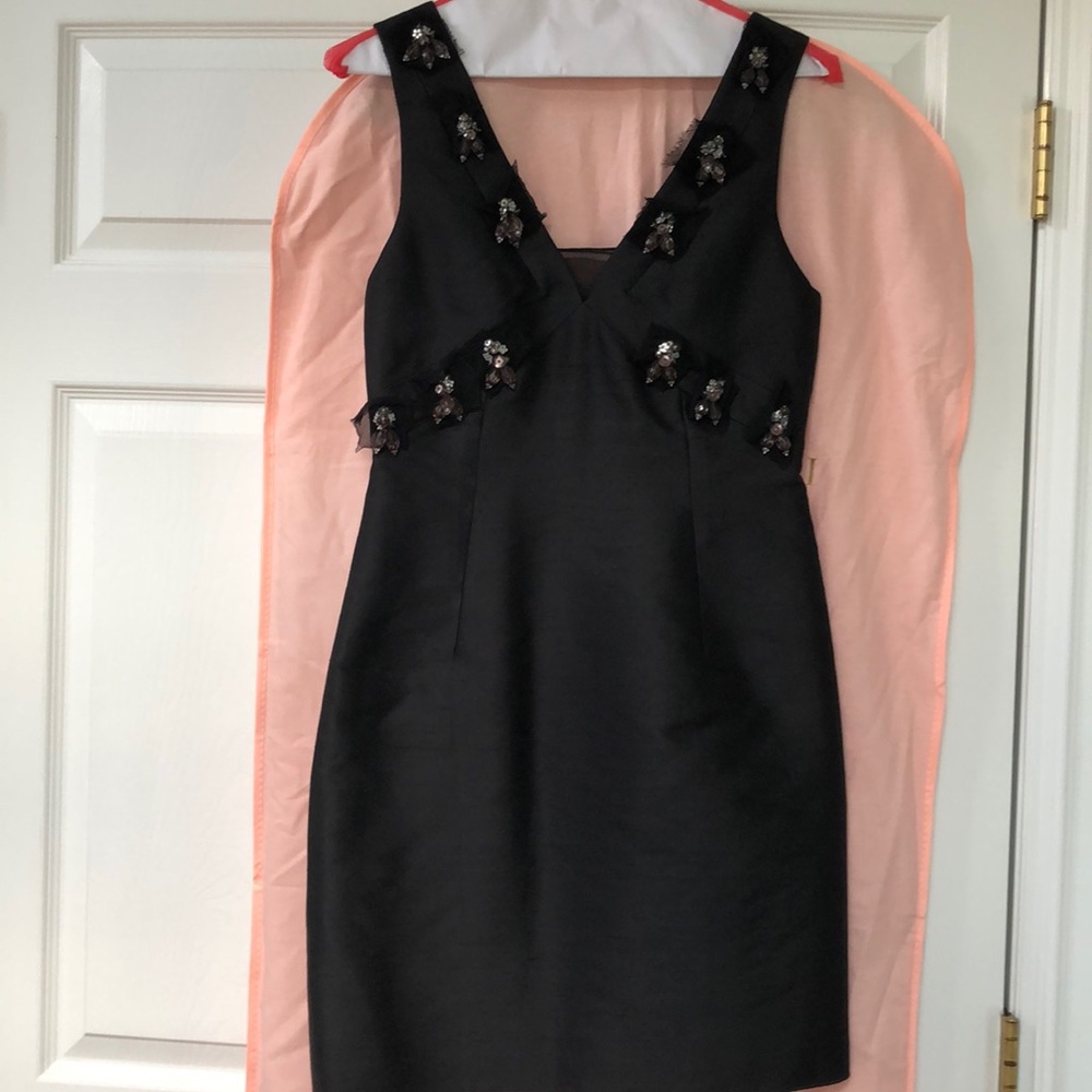 Dolce & Gabbana Jeweled Little Black Dress Size 38